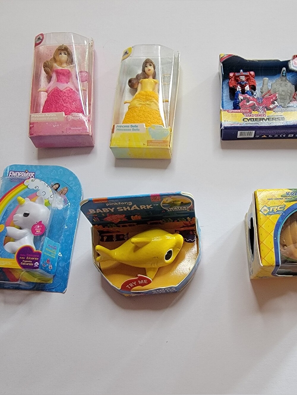 Toy Mini Brands Mystery Lot – Baby Shark, Transformers, Princess & More